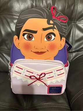 Disney Loungefly Luisa from Encanto  Mini Backpack - Purple & Lavender